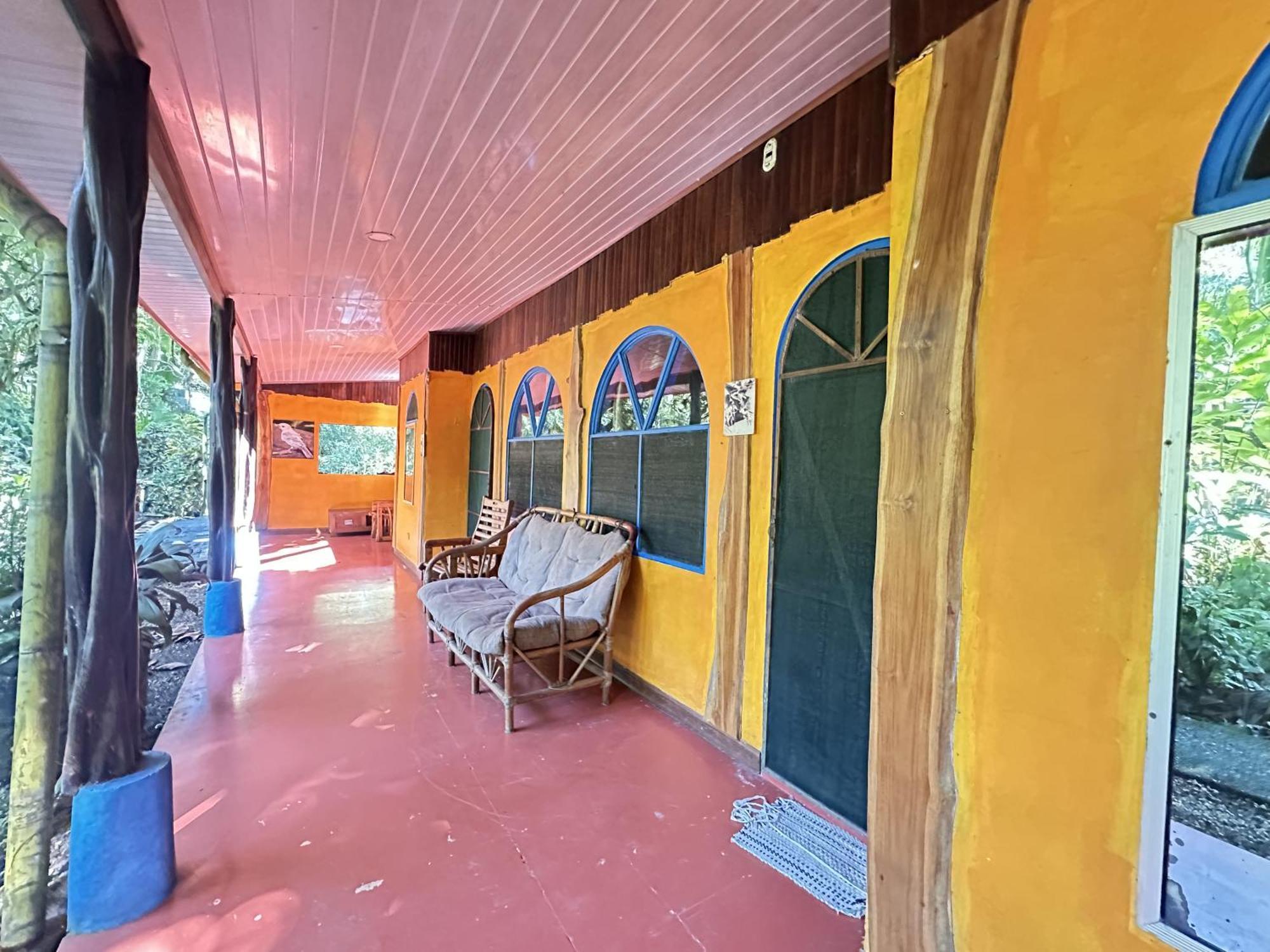 La Palapa Hut Nature Hostel ปัวร์โตคิมาเนซ ภายนอก รูปภาพ